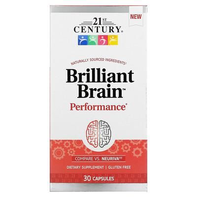 Brilliant Brain Performance  30 Capsules  21st Century