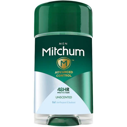 Mitchum Clear Gel Anti-Perspirant & Deodorant  Unscented for Men  2.25 Oz