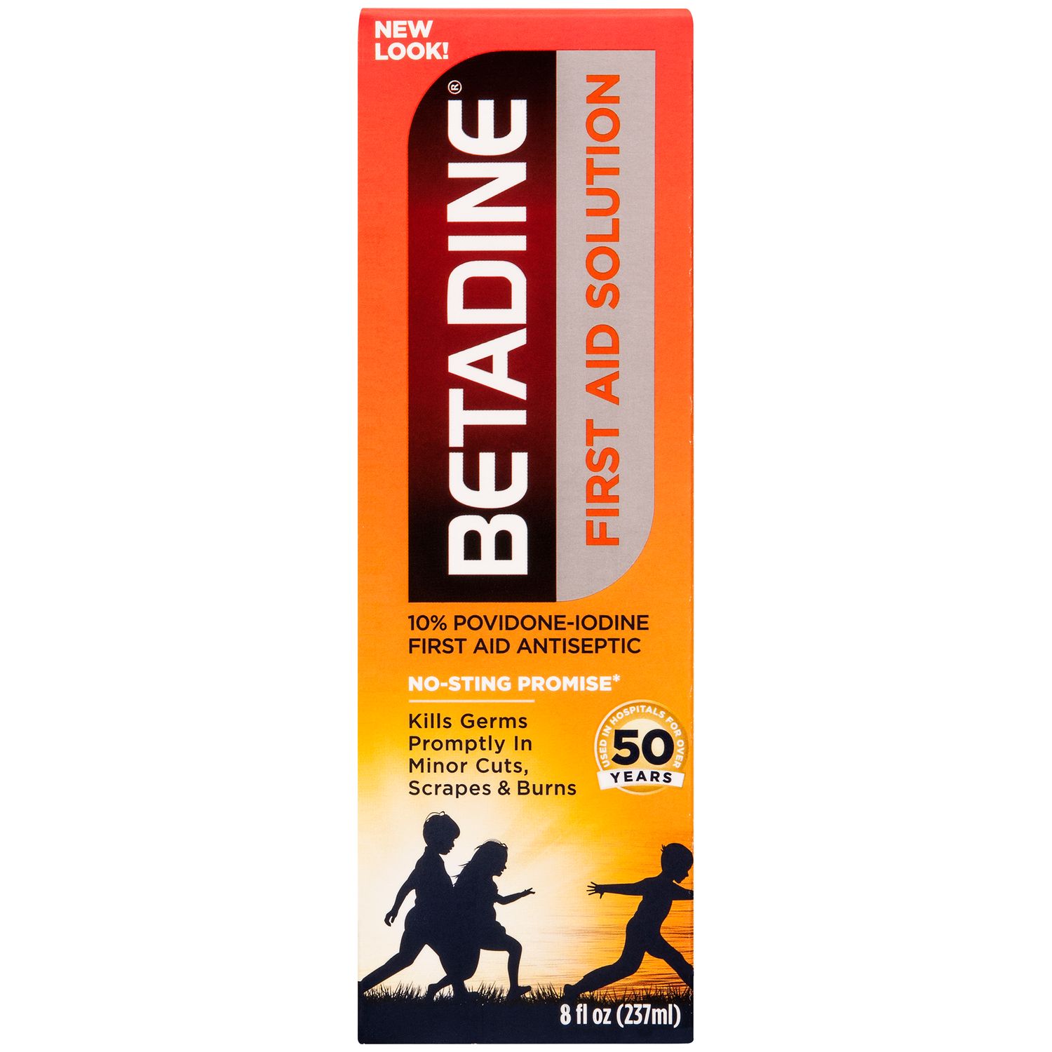 BETADINE SOLUTION 10% 8OZ RETL