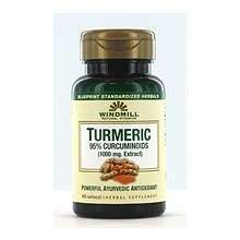 Turmeric Curcumin 60 Count by Windmill Health Products