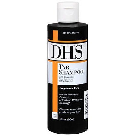 DHS Fragrance Free Tar Shampoo  8 Fl. Oz.