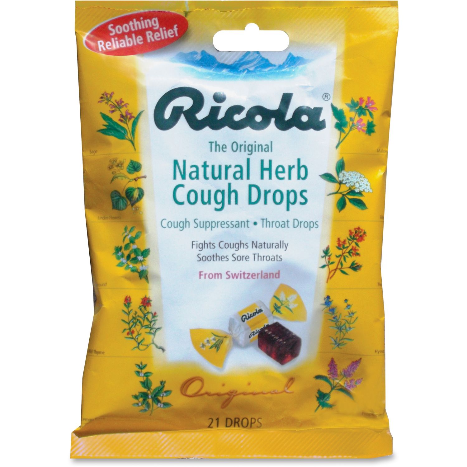 Ricola,Natural Herb,PK21