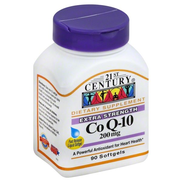 21st Century CoQ-10 Softgels  200 Mg  90 Count