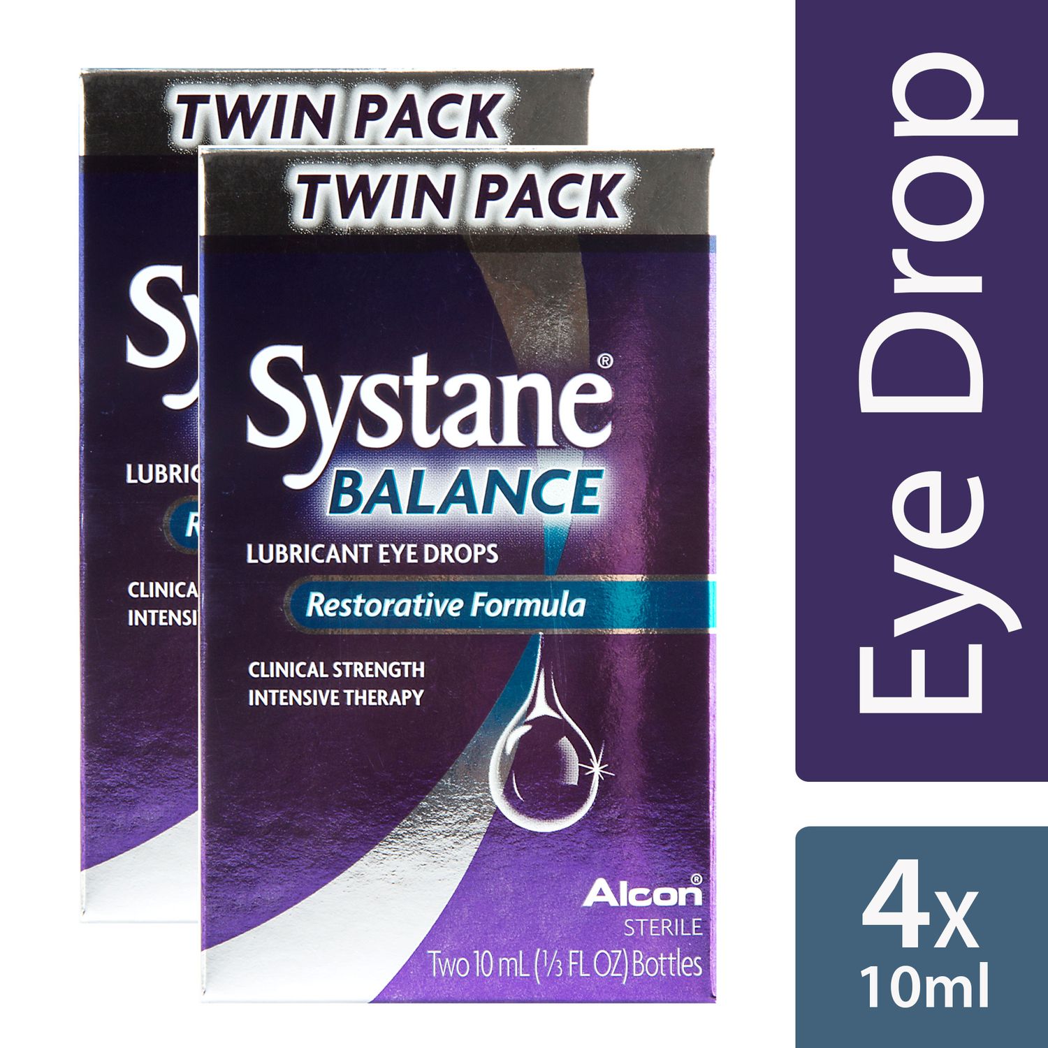 Systane Balance Lubricant Eye Drops Restorative Formula - 0.67 Fl Oz