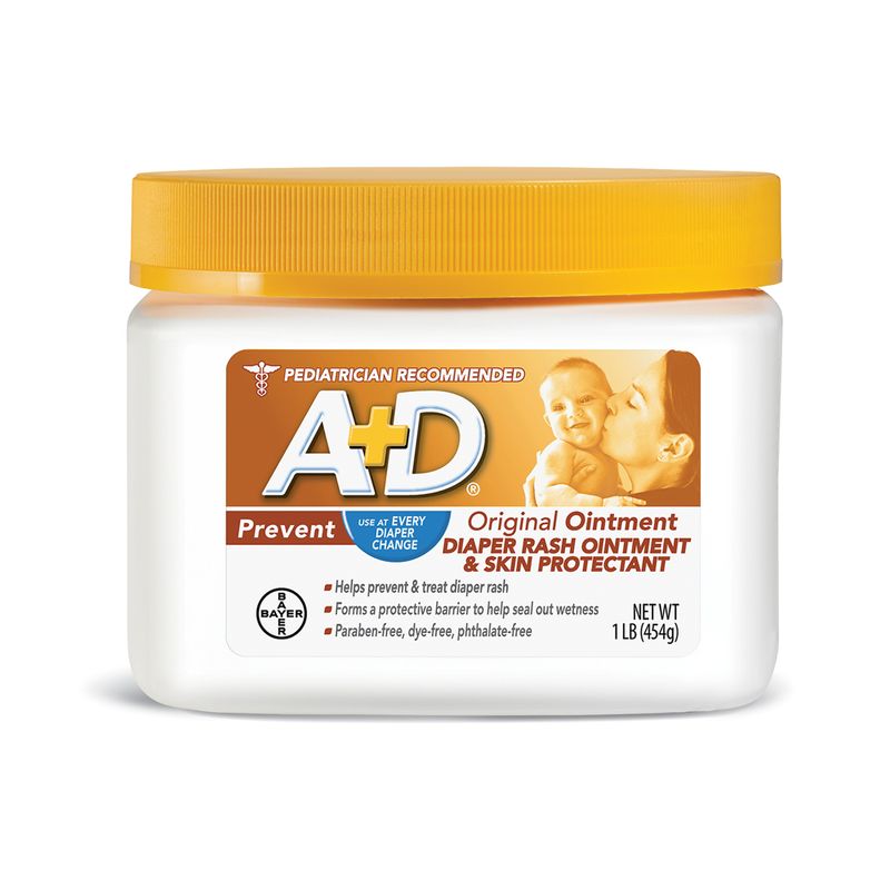 A+D Original Ointment 1 Lb Jar (Square Tub) - 16.0 Oz
