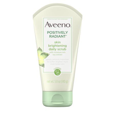 Aveeno Positively Radiant Brightening & Exfoliating Face Scrub - 5.0 Oz