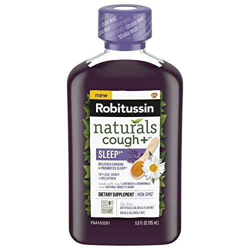 Robitussin Naturals Dietary Supplement for Cough Relief and Sleep - 6.6 Fl Oz