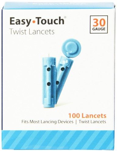 MHC Medical Products MHC-830101 EasyTouch 30 Gauge Twist Lancets, Pack of 100