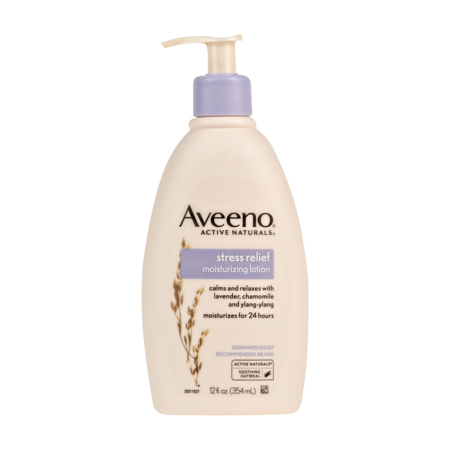 Aveeno Stress Relief Moisturizing Lotion to Calm & Relax Lavender - 12.0 Fl Oz