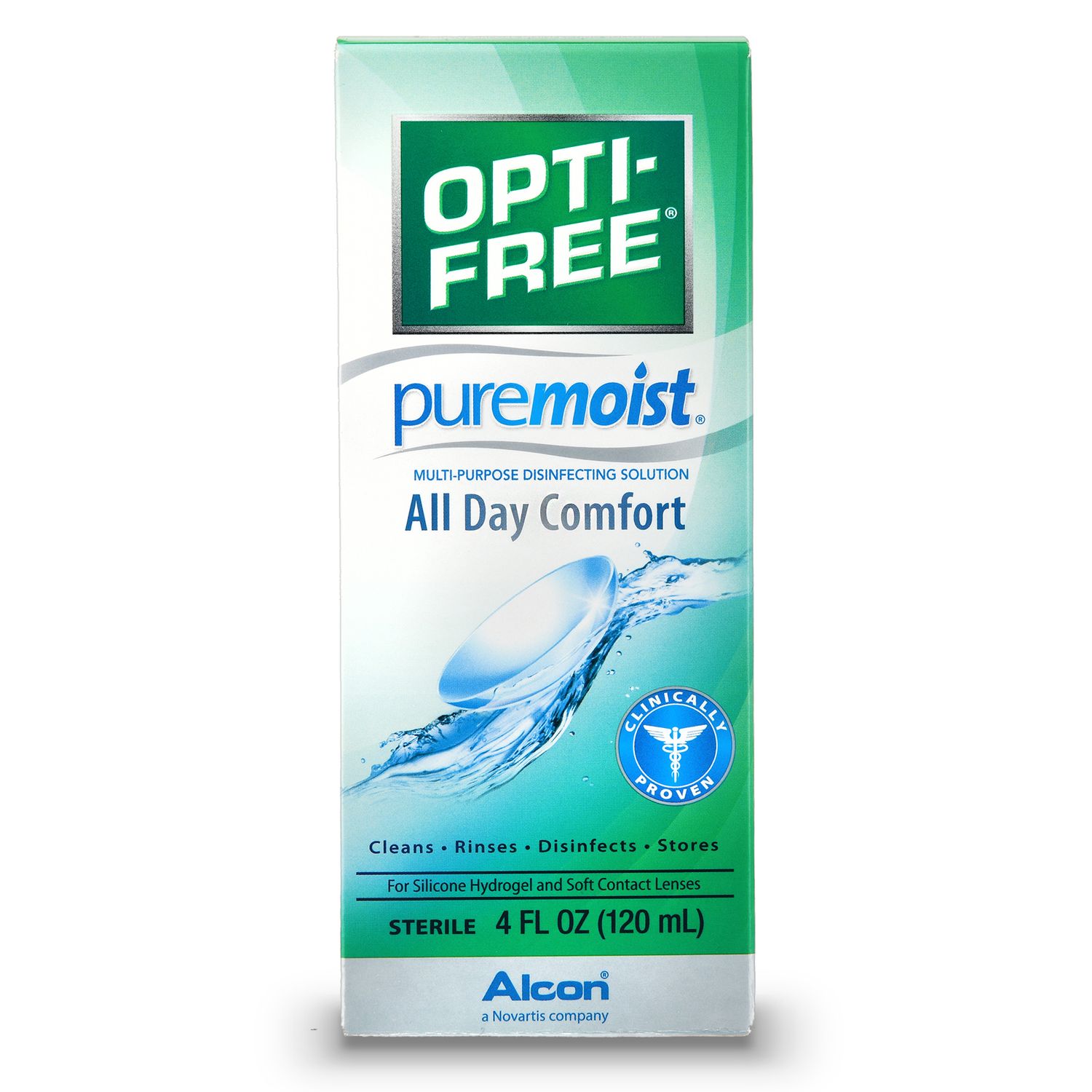 Opti-Free PureMoist Disinfecting Solution - 4.0 Fl Oz