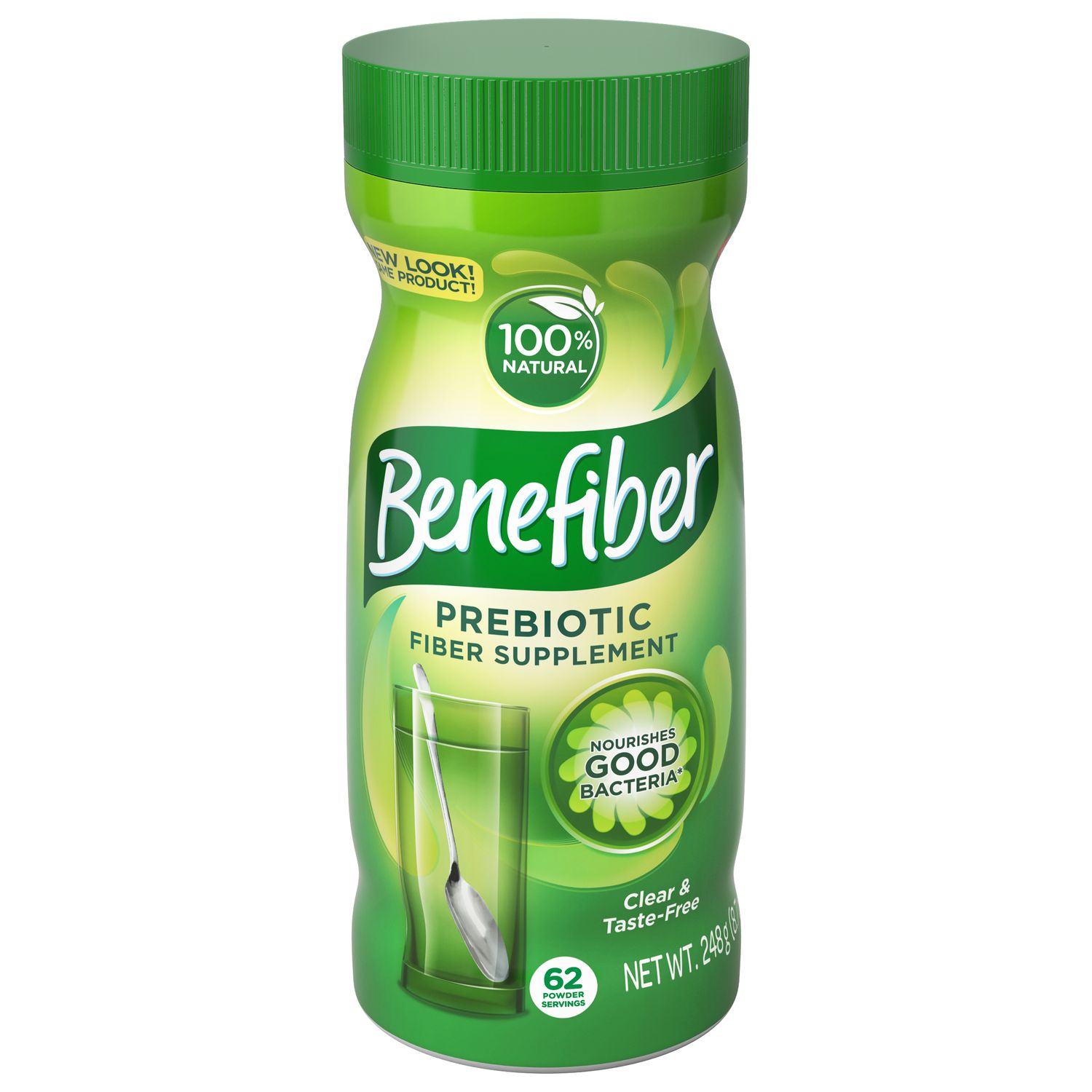 Benefiber Daily Prebiotic Fiber Powder for Digestive Health  8.7 Oz