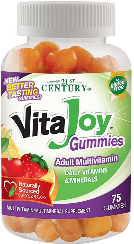 Vitajoy Multi Gummies  Orange  Cherry and Strawberry 7 75 Each