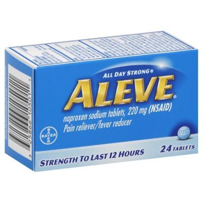 Aleve Pain Relief Naproxen Sodium Tablets - 24.0 Ea
