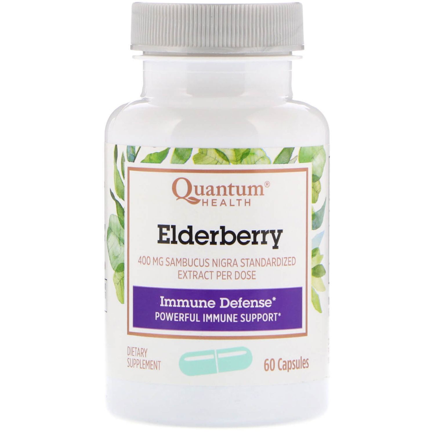 Quantum Health Elderberry 400mg - 60.0 Ea