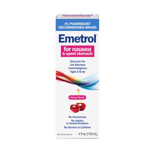 Emetrol Nausea and Upset Stomach Relief Cherry - 4.0 Oz