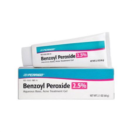 BENZOYL PEROXIDE 2.5% GEL 60GM PERRIGO