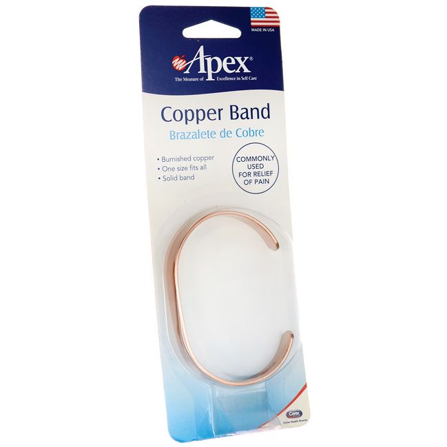 Apex-Carex Healthcare Copper Wrist Band 1 Unit