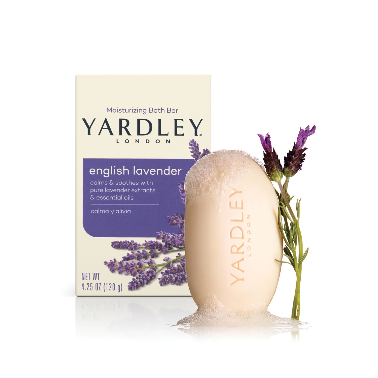 Yardley of London English Lavender Moisturizing Bath Bar - 4.0 Oz