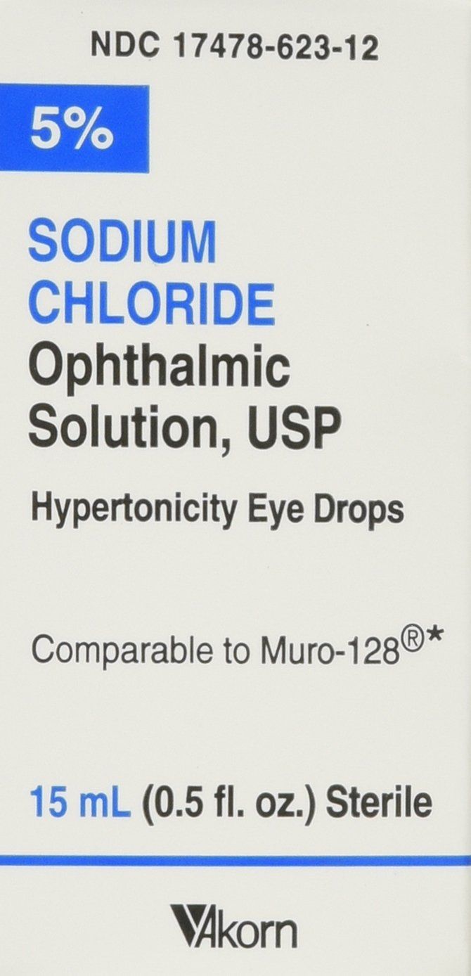 Eye Lubricant Akorn 0.5 Oz. Eye Drops 1 Each by Akorn