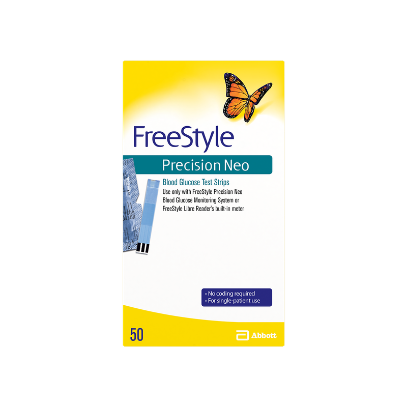 FreeStyle Precision Neo Test Strip - 50.0 Ea