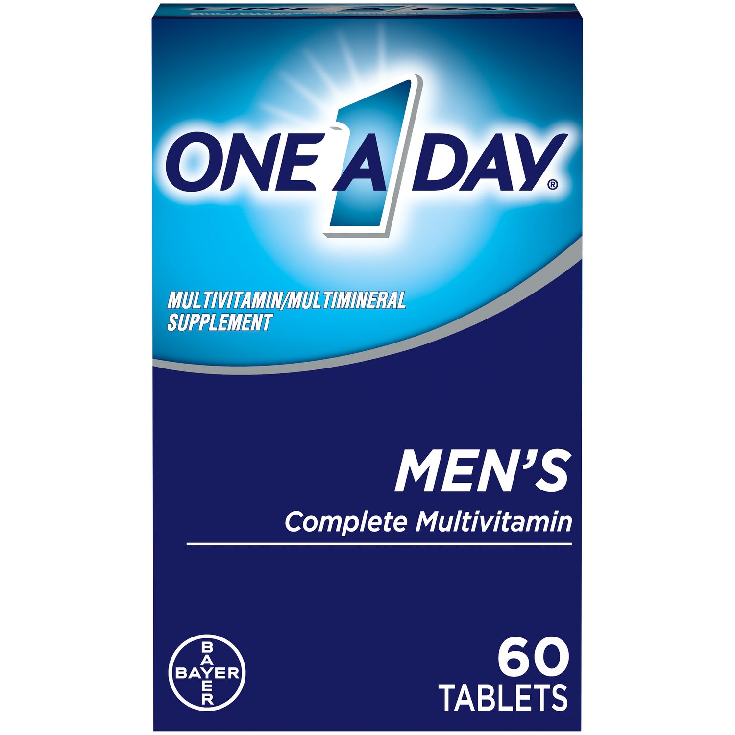 One a Day Men S Multivitamin Tablets  Multivitamins for Men  60 Ct