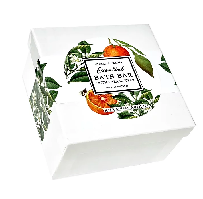 Orange vanilla essentials bath bar