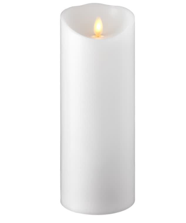 3.5 x 9 white pillar candle - 37076