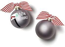 New Beginnings Mailbox 100MM Glass Ornament