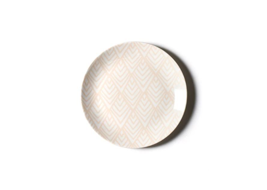 Layered Diamond 11 Dinner Plate Blush