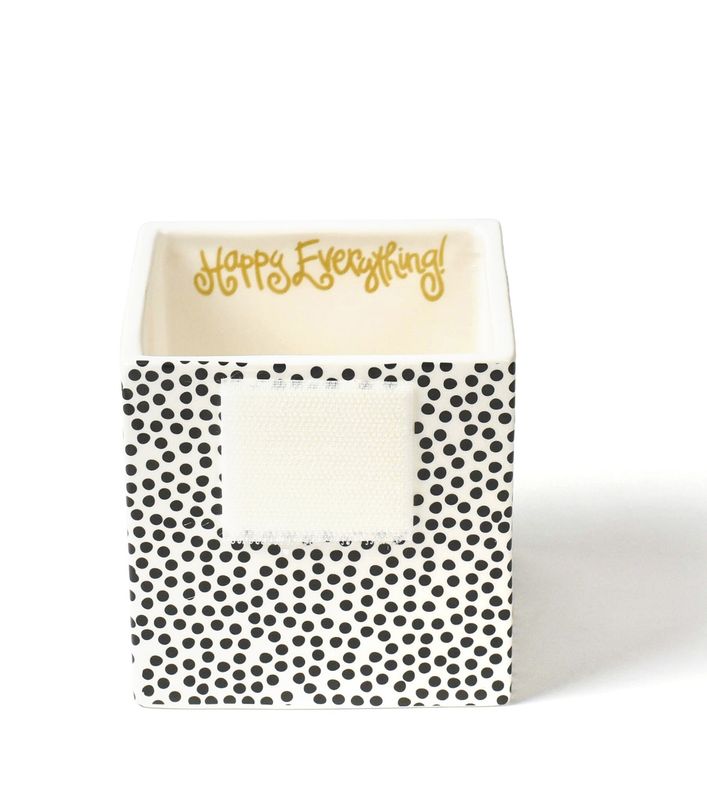 Black Small Dot Small Mini Nesting Cube