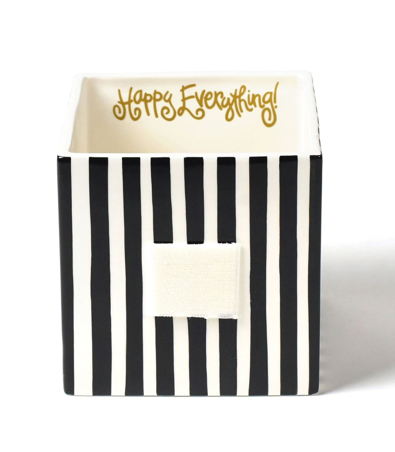 Black Stripe Medium Mini Nesting Cube