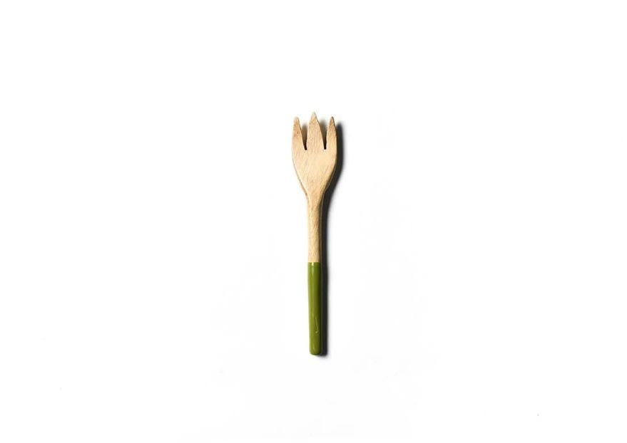 Fundamental Olive Wood Slim Appetizer Fork