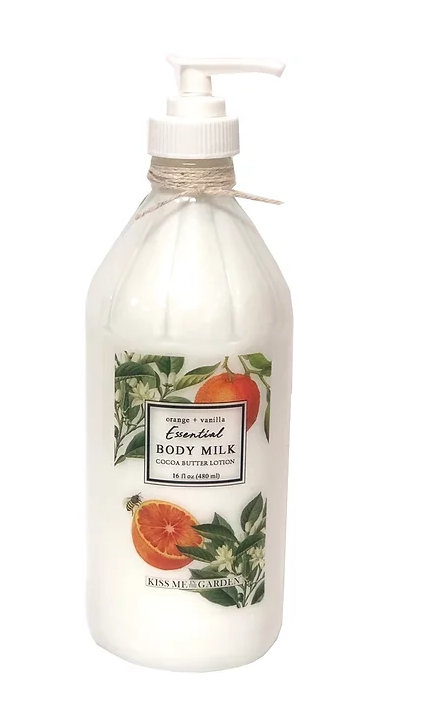 Orange Vanilla essentials Cocoa butter body milk