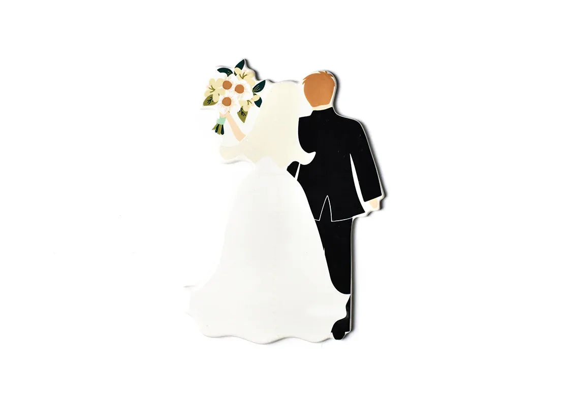 Fair Skin Bride Groom Big Attachment