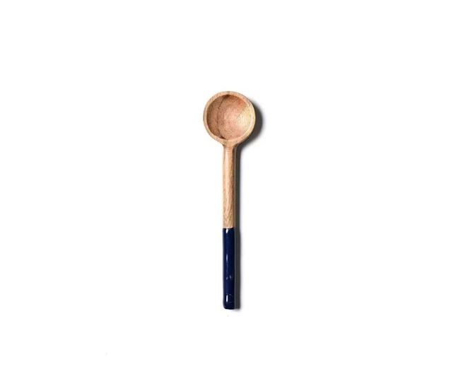 Fundamental Navy Wood Slim Appetizer Spoon