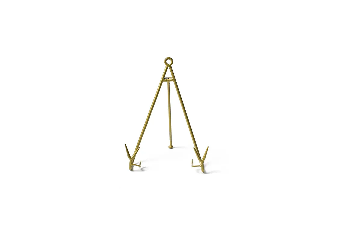 Large Plate Gold Stand
