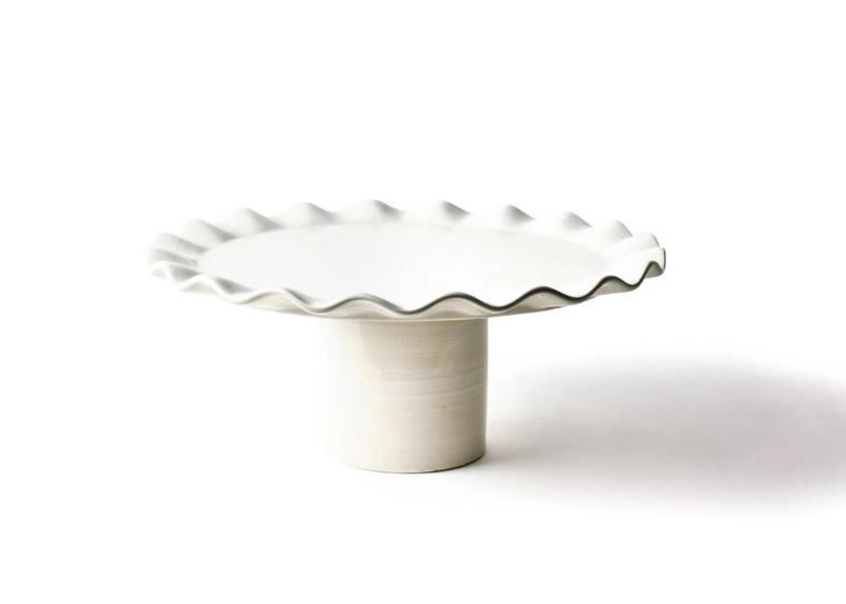 Signature 14 Ruffle Cake Stand White