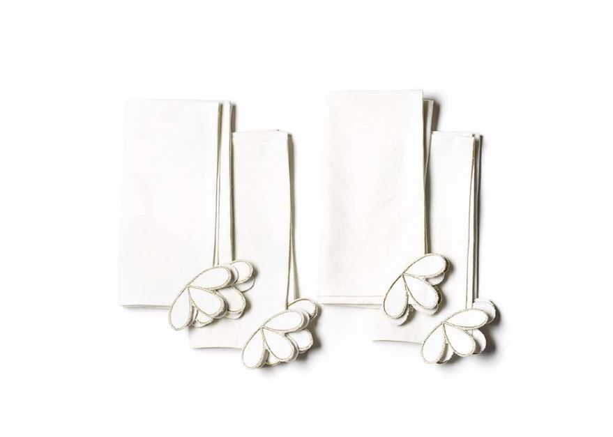 Deco Gold Corner Trim 18 Napkin Set of 4