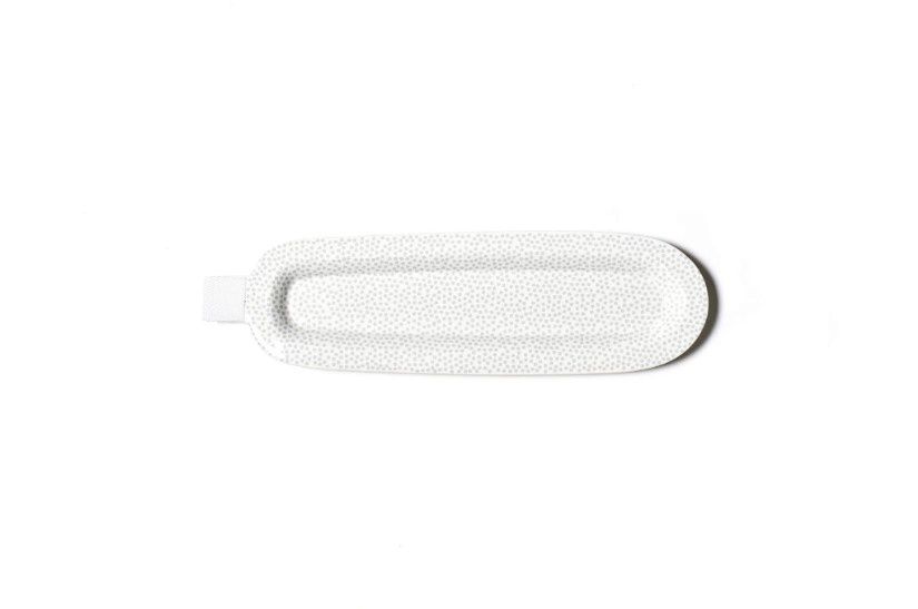 Stone Small Dot Mini Entertaining Skinny Oval Platter