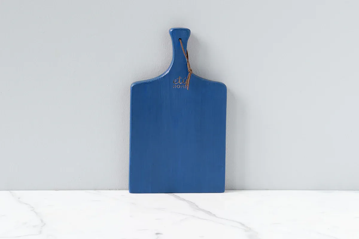 large navy charcuterie board