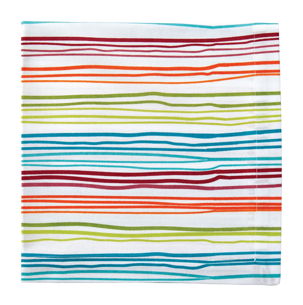 rainbow stripe napkin