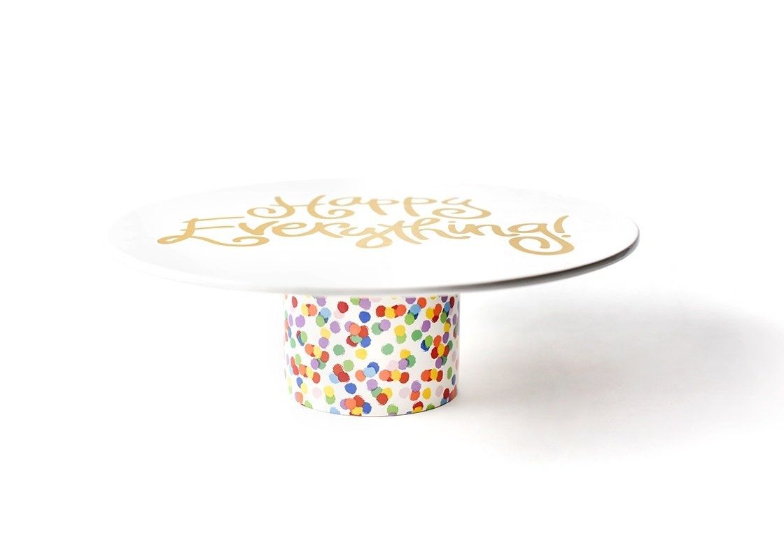 Toss Happy Everything 14&quot; Cake Stand