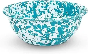 BLOOM BOWL 6.75&quot; LIGHT BLUE/WHITE