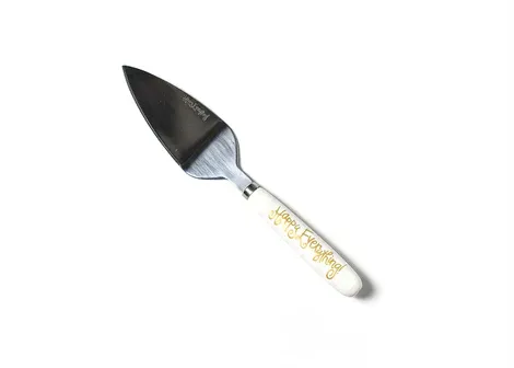 Mr. and Mrs. Cake Server White