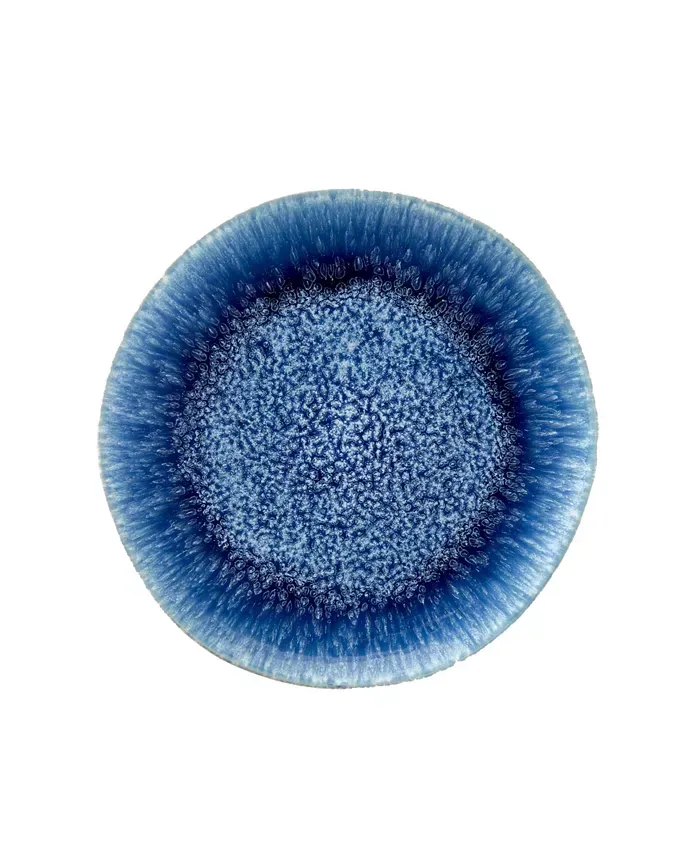 plate - salad monterey - blue