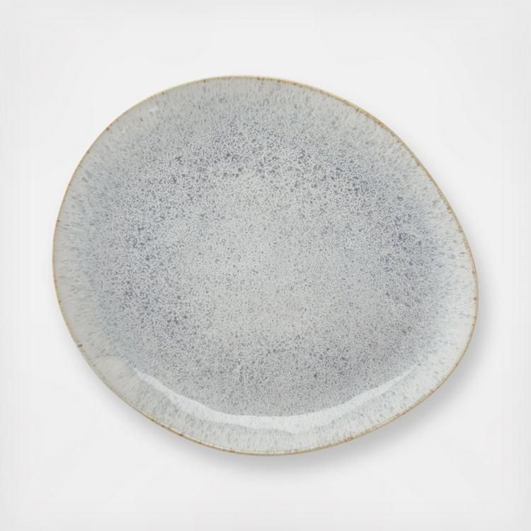 platter - oval margo - mist