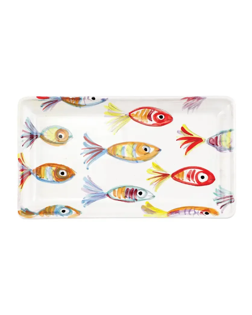 Pesci Colorati Rectangular Platter