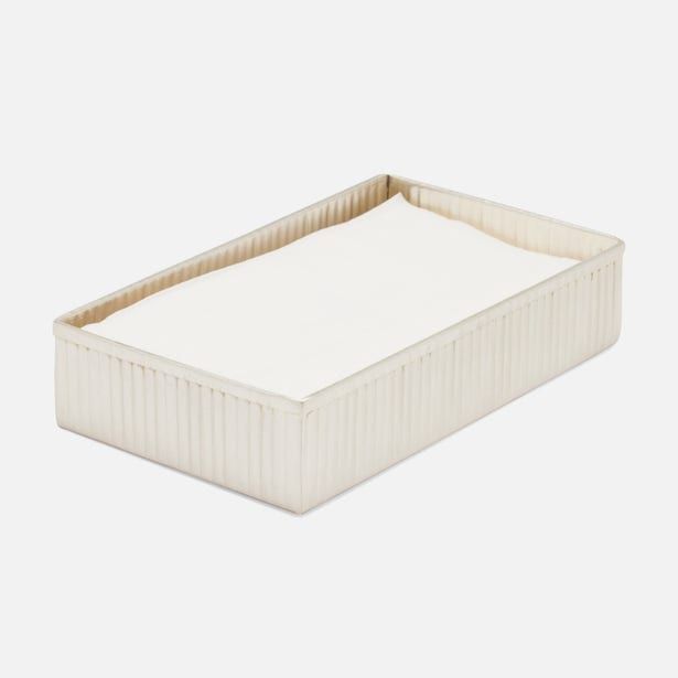 Nickel Redon Hand Towel Tray