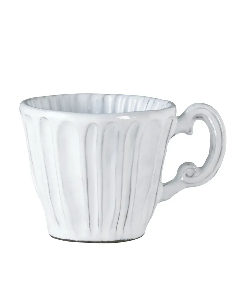 Incanto Stone White Pleated Mug