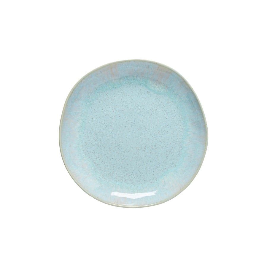 SALAD PLATE (6)/aqua